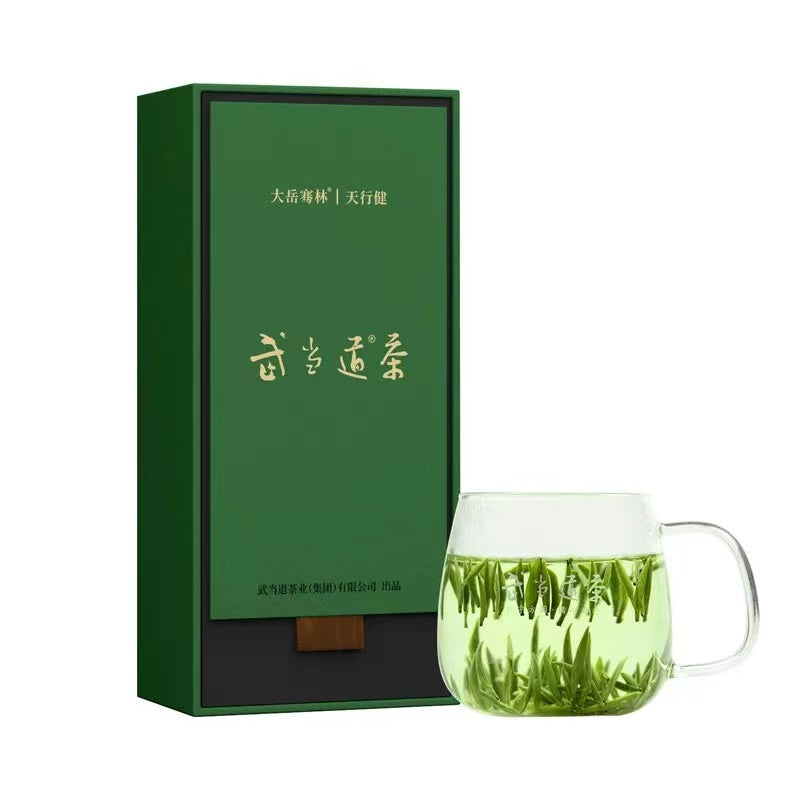 China Tea Early Spring Premium Maojian Green Tea Black Tea Wudang Mountain Taoist Tea